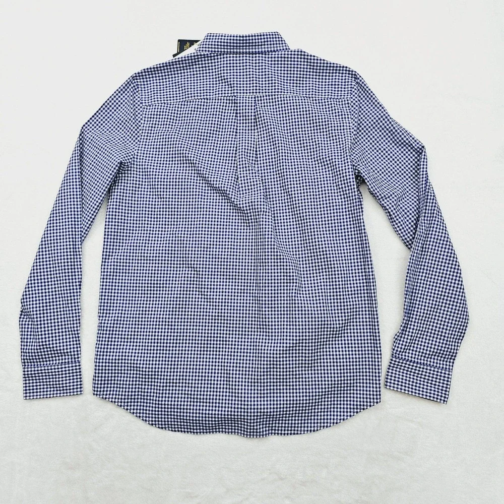 Polo Ralph Lauren Button Down Boys XL 18-20 Blue Gingham Check Preppy Ivy NEW‎